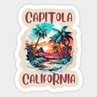 Capitola Sticker